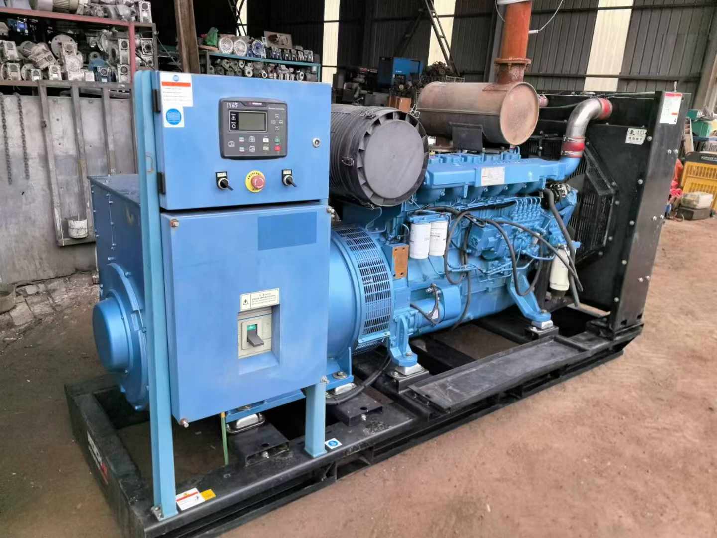 上思500kW 柴油发电机组可带动设备功率的计算公式是什么？